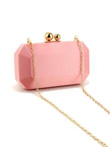 Fashion Women Evening Bags Satin Party Wedding Luxury Metal Chain Handbags Lady Dress Holder Purse Glitter Elegant Wedding Bridal Clutch