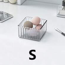 1/5/7/11/18/25/37pcs Transparent Plastic Desktop Drawer Partition Storage Tray, Drawer Finishing Set, Cosmetic Storage Box, Suitable For Storing Cosmetics And Jewelry, Can Be Used In Bathrooms And Placing Small Items, And Can Also Be Used In Bedrooms And Offices.,For Holiday Beach, Bathroom Collection, Bedroom Collection, Large Capacity