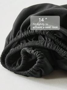 5Pcs/7-Pcs Queen Pinched Pleat Bed Comforter Sets Queen  - Luxurious, Soft, Breathable, Hypoallergenic, And Cooling Summer Bedding For All Seasons With Sheets, Pinched Pleat   Design, And Bed-In-A-Bag Convenience - Easy Care, Machine Washable, And Durable,  Ideal Gift - 黑色 - 查看 5