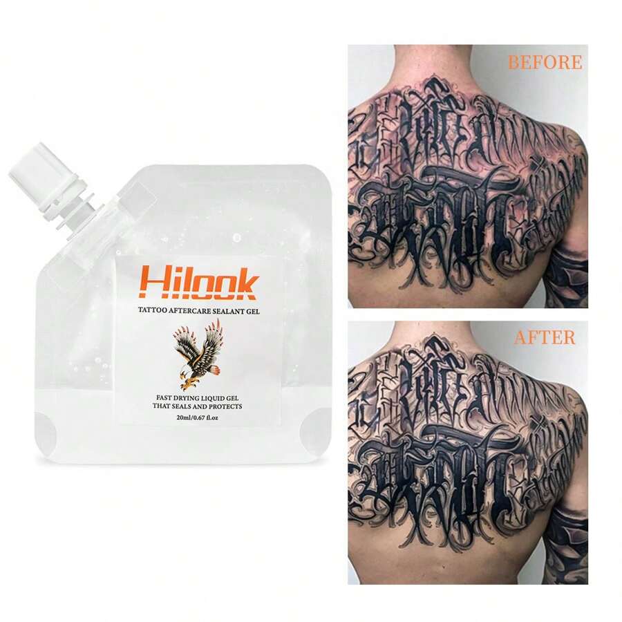 BUCICE 纹身贴膜保湿保护凝胶纹身防水保护膜纹身后护理凝胶 - 彩色 - 查看 1