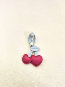 1pc Creative Cherry Keychain Women Colorblock Cute Charm Bag Pendant Gift Bridesmaid Gifts - Multicolor - View 12