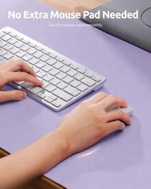 Leather Desk Pad Protector,Mouse Pad,Office Desk Mat,Waterproof  Non-Slip PU Leather Desk Blotter,Computer Desk Pad For Women