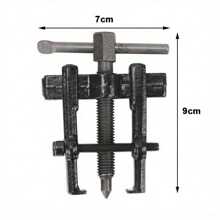 2.5" Adjustable Clamping Depth 2 Leg Gear Puller Hub Bearing Removal Pulley Tool - Black - View 2