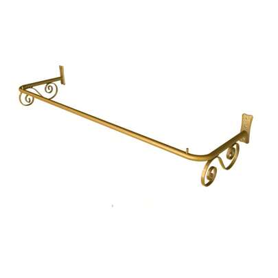 VALE MIXX HOME Arara de Parede Vintage 1,00 Metro Organização de Quartos  Closets  Armários e Loja
