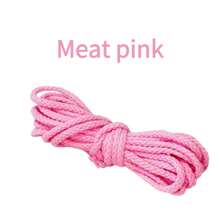 5mm 5 Iarde Corda Macaroon Macrame Filo Colorato Otto Capi Accessori Fai Da Te Per Decorazioni Natalizie Domestiche