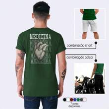 Medicine T-Shirt Medicine Course Shirt 100% Premium Cotton Various Colors Ready For Delivery - Army Green - View 4