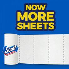 Scott Paper Towels, Choose-A-Sheet, 6 Double Rolls = 12 Regular Rolls (108 Sheets Per Roll) - trắng - Xem 3