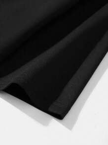 [Horror Style Crypt Tee] Yellow "TALES FROM THE CRYPT" Horror T-Shirt - Soft Cotton, Round Neck, Short Sleeved, Suitable For All Seasons Vintage Shirts Graphic Tees Men Camisas Para Hombre Funny Shirts Fathers Dad Gift, 4th Of July Matching Outfits - Black - View 3