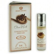 Choco Musk Mini Roll On Perfume Oil 6ml - Travel Size - Alcohol-Free, Fragrance, Perfume, Unisex, Spray, Long Lasting, Parfum, Scent, Notes, Signature, Luxury, Gift, Collection, Classic, Set, Original, Eau De Parfum