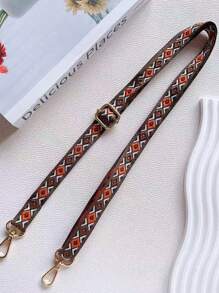 全新复古可调节挂绳肩带配件，带刺绣的长装饰手机带 - 彩色 - 查看 18