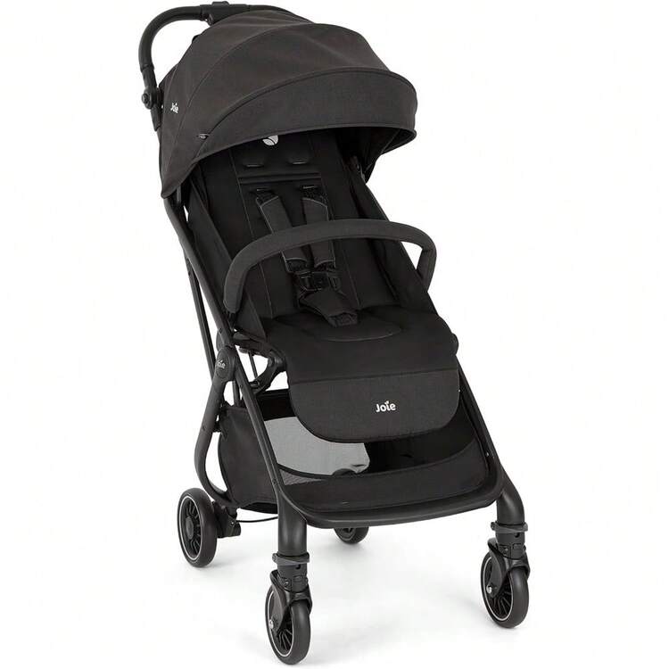 Joie Carriola para Bebe con Silla Ergonomica Tourist | Carriola Moderna para Bebes | Carriola de Baston Ligera Convertible a 2 Posiciones | Carreola con Frenos y Manija Ajustable | Carriola de viaje - 1 - Añade 4