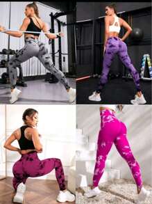 LEGGINS DEPORTIVOS PARA MUJER - Verde Lima - Ver 2
