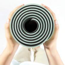 TPE Yoga Mat Home Fitness Non-Slip Sports Mat Guide Line - Grey - View 7