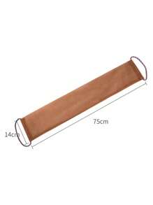 African Net Exfoliating Long Bath Towel Set, Double-Sided Design For Gentle/Coarse Exfoliation, Effective Body Scrubbing, Back Scrubber, Premium Mesh Material, Convenient Tie Design, Loofah Bath Towel, Body Sponge, Smooth Skin, Suitable For Daily Use (Blue, Purple), Bathroom Decor, Autumn Decor, Back To School Season - Multicolor - View 7