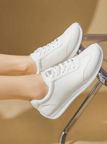 2025 Tênis Casual Estilo Colorblock para Mulheres, Sapatos Esportivos Versáteis Moda e Leves