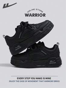 WARRIOR 勇士女鞋春夏轻便舒适透气简约风格休闲时尚运动鞋全年适用耐磨全天穿着训练运动鞋跑步鞋