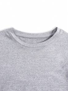 Luźna, swobodna koszulka z nadrukiem w stylu retro z motywem kota, odpowiednia na letnie wakacje, amerykański styl vintage, damska, okrągła, krótka, jednokolorowa, minimalistyczna koszulka, codzienna odzież codzienna