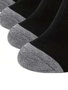 10 Pairs Breathable Shock-Absorbing Ankle Socks, Low Cut Sports Socks For Outdoor Activities, Hiking, Running