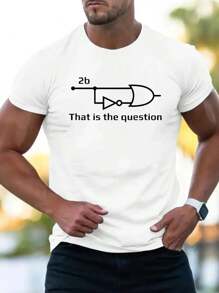 Playera gráfica de humor para ingenieros eléctricos  Camiseta de algodón grueso 100 % de 220 g - Blanco - Ver 1