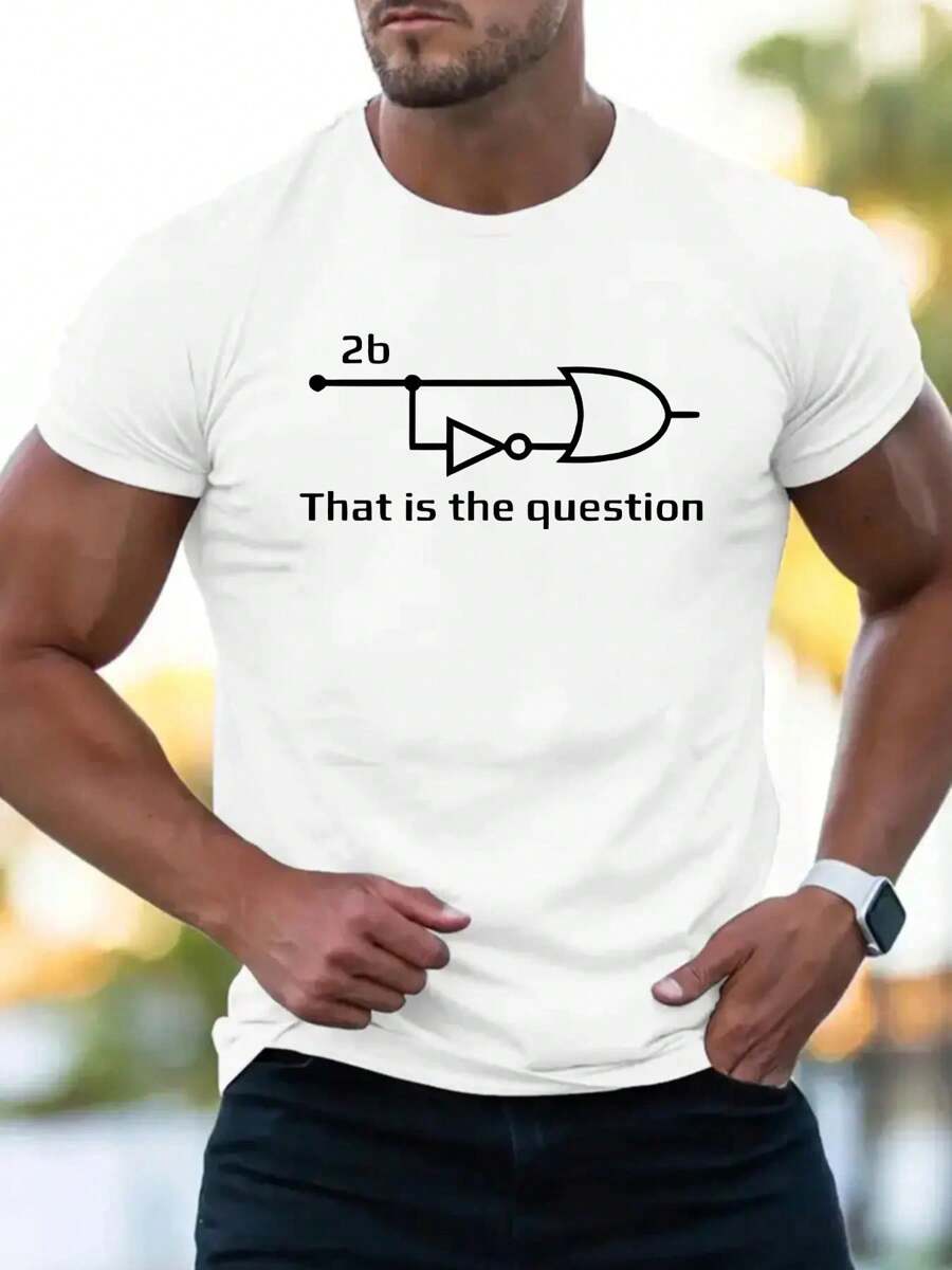 Playera gráfica de humor para ingenieros eléctricos  Camiseta de algodón grueso 100 % de 220 g - Blanco - Ver 1