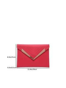 New Fashion Vintage Women Envelope Bag, Minimalist Design Small Niche Solid Color