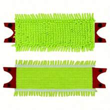 1 pieza Cabeza de jerga atomizadora de microfibra 2 en 1 UltraMax/UltraMat eficiente para eliminación de manchas, húmeda y seca, almohadilla plana para trapeador