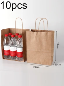 Torby papierowe Kraft Worki bokserskie do pieczenia na wynos Opakowania noworoczne Torby papierowe na prezenty Torby papierowe uniwersalne Torby papierowe do noszenia w ręku Można umieścić w Kawie Mleku Herbacie Pudełkach na ubrania itp. Można je łatwo podnieść Wygląd prosty i hojny Zastosowanie w różnych scenach