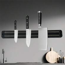 Magnetic Knife Holder For Wall | Magnetic Knife Rack For Tools And Knives | Bar Knife Magnets For Walls, Multipurpose Magnetic Knife Strip Kitchen Knife Holder For Storage Kitchen Garage Studio Tool