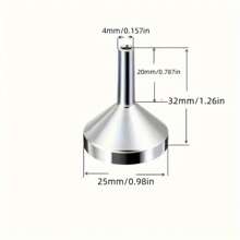 1/3pcs Funnel For Perfumes And Essential Oils - Easy Filling, Convenient To Use And Carry
