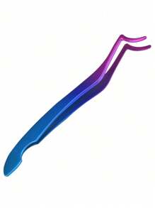 2Pcs/1Pc New High-Quality Stainless Steel Fake Lash Tweezer, Seahorse Clips, Eyelash Extension Tools, Portable Beauty Makeup Accessories