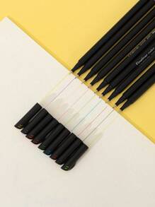 12/24/36/48 色细线笔，彩色轮廓绘图马克笔，适合学生和成人，绘画，素描，艺术设计，办公和学校用品返校 - 套裝 - 查看 6