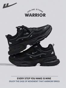 WARRIOR 回力时尚复古运动鞋女春夏轻便舒适透气跑步鞋简约风格休闲运动鞋全年适用耐磨全天穿着训练运动鞋小白鞋