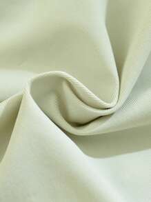 1pc Women's Green Ice Silk Anti-Chafing Seamless Comfortable Leggings, Breathable Sports Safety Shorts, Summer - Green - View 4