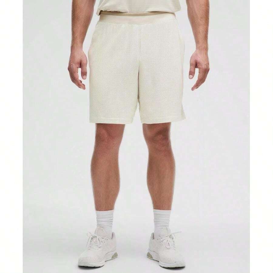 Lululemon Short de malla con ajuste relajado de 9" - Hueso - Ver 1