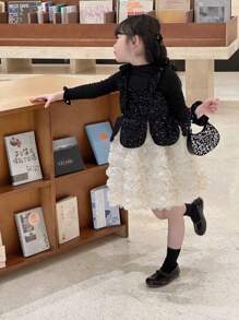 Fashionable Sparkling Mini Handbag, Cute Crossbody Bag, Adorable Mini Shoulder Bag, Essential Holiday Gift