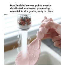 1/2 件可爱兔子设计餐勺，不粘饭勺，立式饭勺，适用于电饭煲