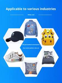 Filme de transferência térmica, prensa térmica, película de transferência térmica de tinta branca PET de descascamento a frio, filme de impressão por transferência térmica, impressão digital e offset por transferência térmica para camisetas, roupas, texto e imagem personalizados, impressão gráfica