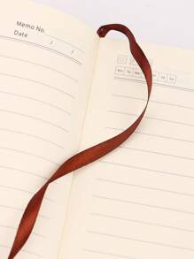 1pc Fashionable Classic Ombre Color Business Notebook, Notepad, Exercise Book