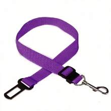 1 pieza Correa de seguridad para mascota en el coche, Correa ajustable para perros y gatos en el asiento trasero, Engancha la correa de forma segura para mantener a tus mascotas a salvo en el coche