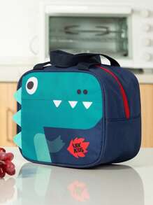 1 حقيبة غداء شخصية مزينة برسوم كرتونية وحيد القرن، حقيبة غداء معزولة بتصميم ديناصور لطيف للطلاب، حقيبة حرارية متعددة الوظائف مع حزام، حقيبة كتف محمولة للنزهات والتخييم والمطبخ، سعة كبيرة، متعددة الاستخدامات، ملونة، لطيفة، جميلة، بسيطة، مضحكة، كاواييي، من طراز Y2K، مثالية كهدايا للرجال والنساء والعائلة والأصدقاء والصديقات، مناسبة للأعياد والمناسبات والأنشطة الخارجية والسفر والعمل - متعدد الألوان - مشاهدة 11