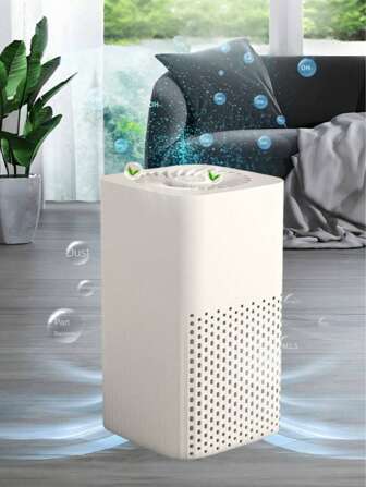 1 件适用于家庭大房间（面积达 1200 平方英尺）的空气净化器，MOOKA H13 真 HEPA 空气净化器，适用于卧室宠物，带香薰海绵，空气过滤器清洁剂，用于烟雾、异味、皮屑、花粉（白色）