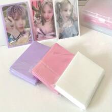 20/50-Pack Macaron Pastel Card Sleeves 61x91mm (2,4x3,6in) | Bảo vệ chống trầy xước/tia UV an toàn cho TCG//Thẻ thể thao | Phim lưu trữ cao cấp không chứa axit có lớp chắn ẩm | Phiên bản sưu tầm mùa xuân năm 2025 - Nhiều màu - Xem 1