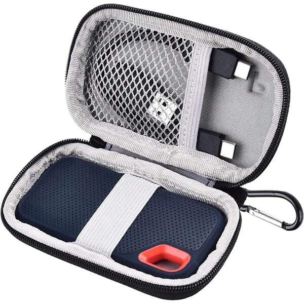 Case Compatible With SanDisk 1TB 2TB 500GB/For SanDisk PRO Extreme Portable SSD, External Solid State Hard Drive Storage Holder