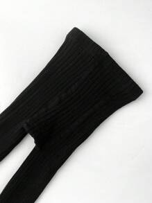 1 szt. Jednokolorowe proste rajstopy dla 10-letnich i młodszych dziewczynek na wiosnę i jesień