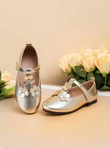 Fashionable & Versatile Children Flat Shoes, New Bowknot Shoes For Girls