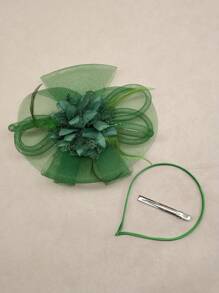 Fascinator Hats For Women 20s 50s Vintage Pillbox Hat Kentucky Derby Fascinators Flower Veil Wedding Tea Party Hat