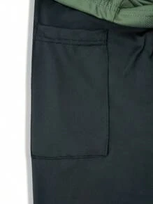 5pcs Men's 2-In-1 Double Layer Shorts With Inner Pockets - High Stretch, Quick-Dry & Breathable Sports Shorts For Gym, Fitness, Outdoor Activities - Black, Blue, Red, Green, White - Lightweight & Comfortable For Summer Workouts, Gym Apparel | Zipper Pocket Shorts | Stretchable Fabric, Perfect For Outdoor - Mixed Colors - View 9