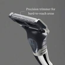 5-Blade Men's Razor - 1 Razor Handle + 2 Razor Blade Refills - Chrome Edition Handle - 1 - 查看 6