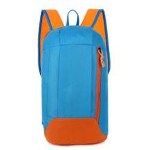 Outdoor Sports Backpack Small Gym Bag Outdoor Fitness Riding Shoulder Bag Color Oxford Cloth Backpack