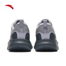 Anta New Men's Leather Non-Slip Shock Absorbing Breathable Lightweight Casual Fitness Running Shoes 112447792